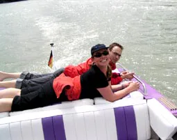 Romantische Bootstour auf dem Rhein /Speyer für 2 - 1