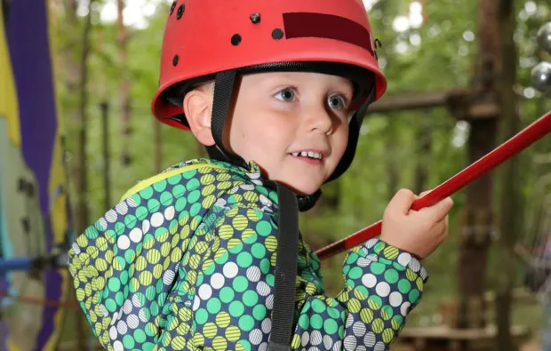 Kletterparcours im Waldseilgarten Beelitz - 5