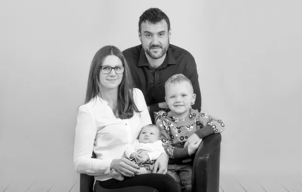 Familien Fotoshooting Niederwinkling für 4 - 5