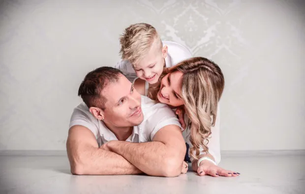 Familien Fotoshooting Dresden für 7 - 9