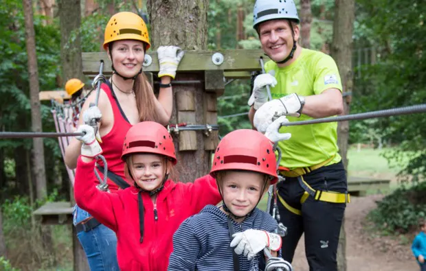 Kletterparcours im Waldseilgarten Hennigsdorf - 5