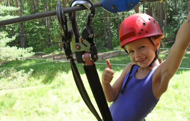 Kletterparcours im Waldseilgarten Hennigsdorf - 6