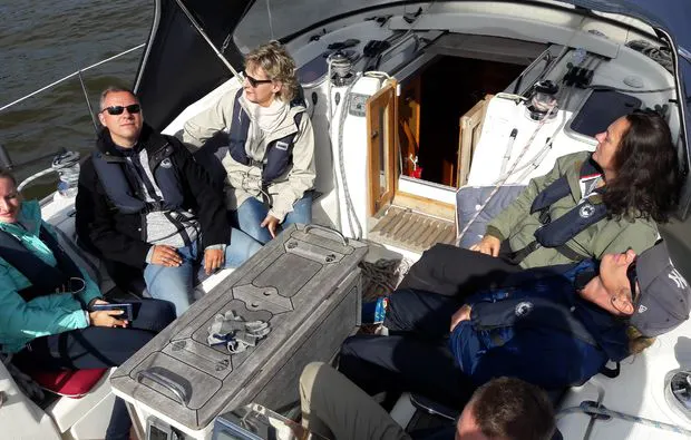 Halbtagessegeltörn Hamburg - 8