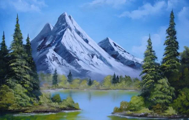 Bob Ross ® Malkurs Hamburg