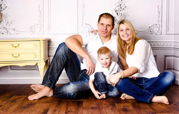 Familien Fotoshooting Berlin für 7 - 8