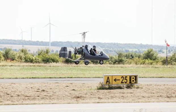 Tragschrauber selber fliegen Wallerfangen-Düren (30 Min.) - 6