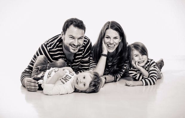 Familien Fotoshooting Ostfildern für 7 - 7