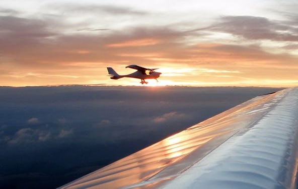 Flugzeug-Rundflug Schöngleina (60 Min.)