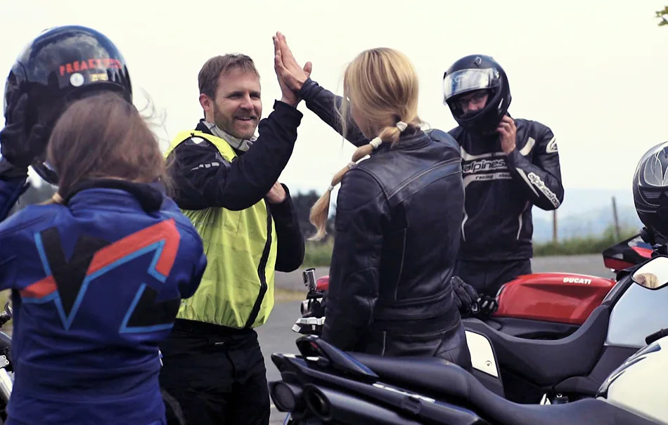 Motorrad Training auf der Straße Arnsberg - 5