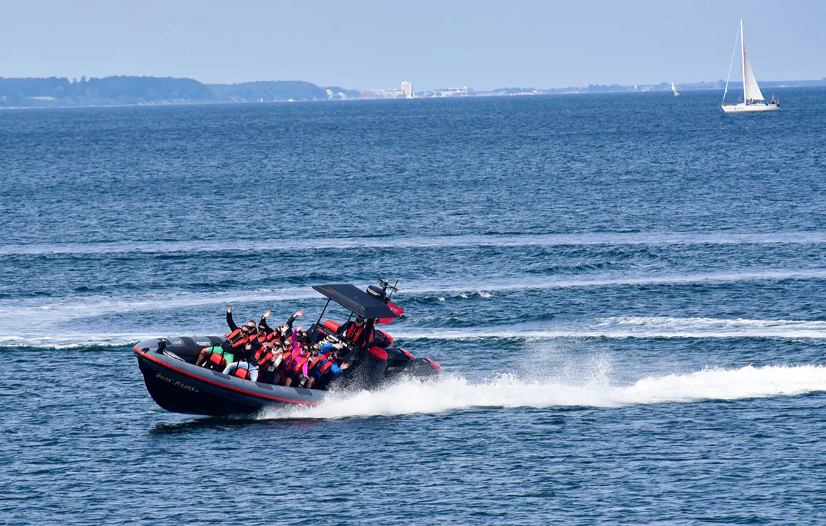 Speedboot fahren Fehmarn - 5