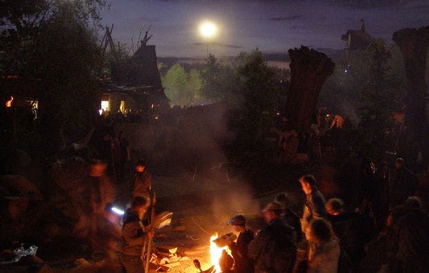 Freizeitpark Neißeaue Kulturinsel Einsiedel für 4 - 5