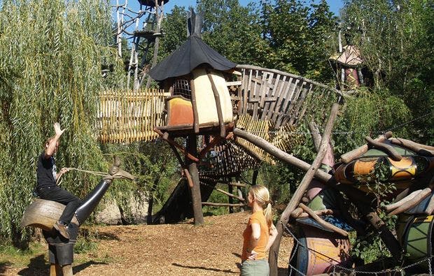 Freizeitpark Neißeaue Kulturinsel Einsiedel für 4 - 7