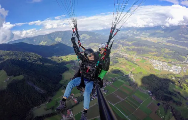 Gleitschirm Tandemflug Reischach - 11