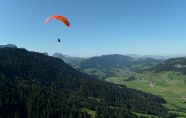 Tandem Paragliding Marbach (60 Min.)