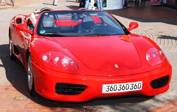 Ferrari F360 Spider selber fahren Bad Zwischenahn (50 min)