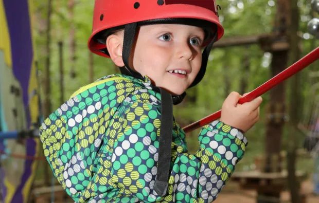 Kletterparcours im Waldseilgarten Strausberg - 6