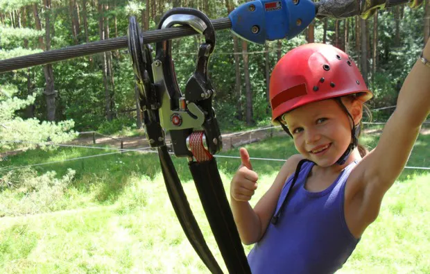 Kletterparcours im Waldseilgarten Strausberg - 9