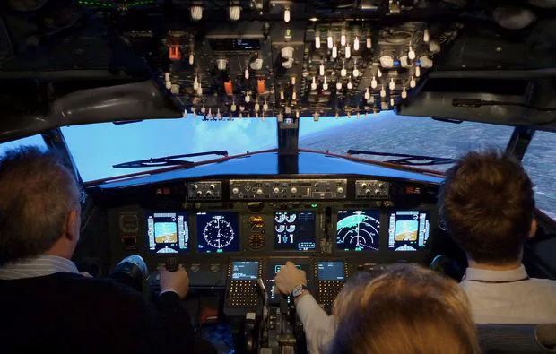 Flugsimulator Boeing 737 Berlin - 4