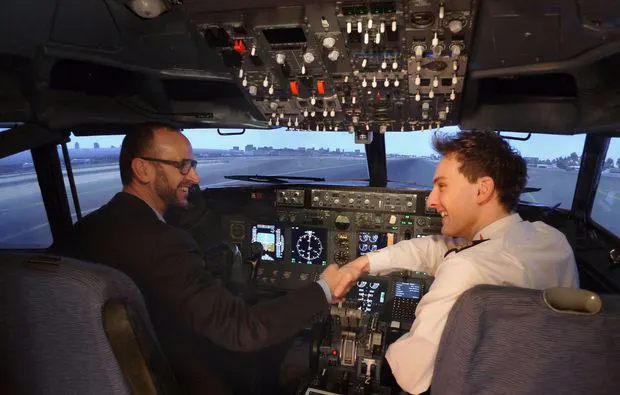 Flugsimulator Boeing 737 Berlin - 5