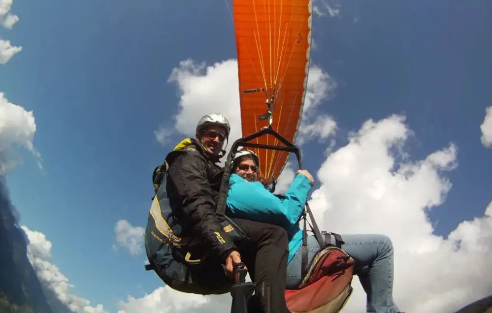 Gleitschirm Tandemflug Saltaus - 5