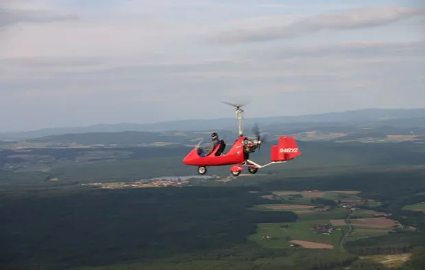 Tragschrauber selber fliegen Weiden in der Oberpfalz (30 Min.) - 11