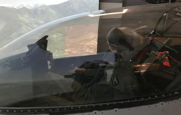 Flugsimulator Mirage 5F Kampfjet München - 5