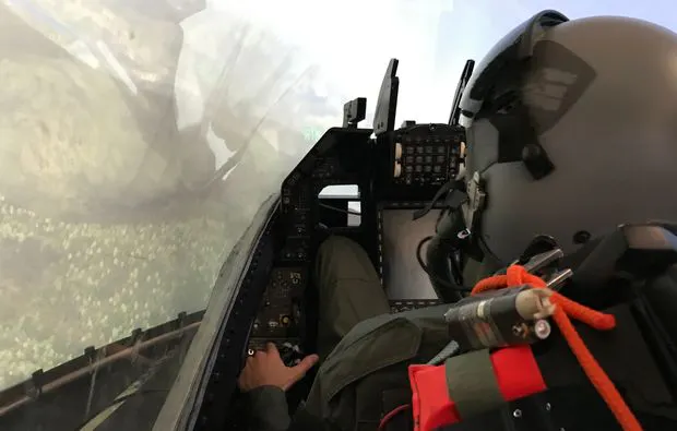 Flugsimulator Mirage 5F Kampfjet München - 6