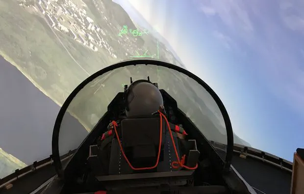 Flugsimulator Mirage 5F Kampfjet München - 8