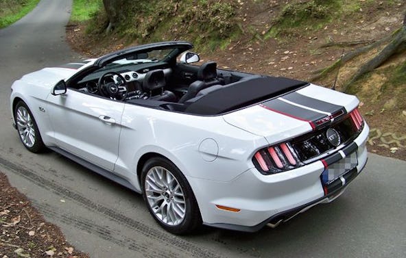 Mustang GT Cabrio Wochenende Frankfurt
