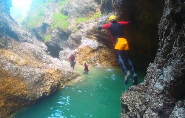 Canyoning Ganztagestour Hallein - 7