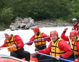 Rafting auf der Isel in Ainet