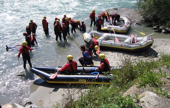 Schlauchboot-Tour auf dem Ziller in Mayrhofen