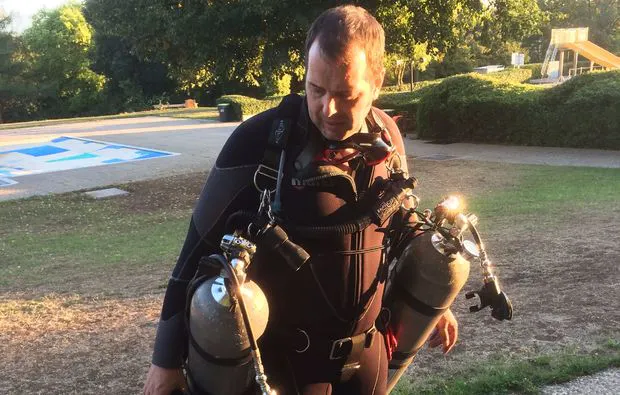 Tauchschnupperkurs im Pool Hochheim am Main - 5