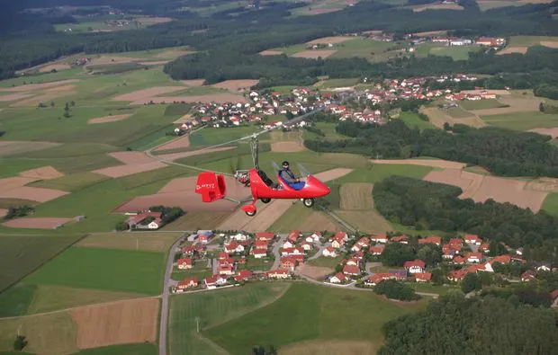 Tragschrauber-Rundflug Weiden in der Oberpfalz (45 Min.) - 15