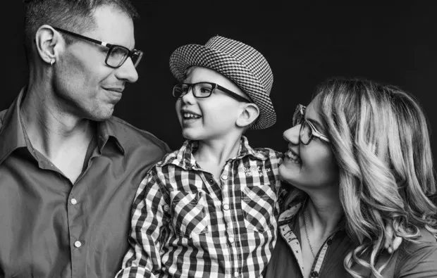 Familien Fotoshooting Leipzig für 7 - 6