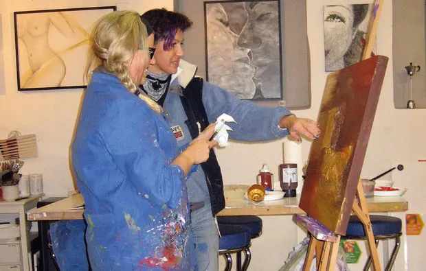 Malworkshop Acryl Salzburg (Einzelunterricht) - 7