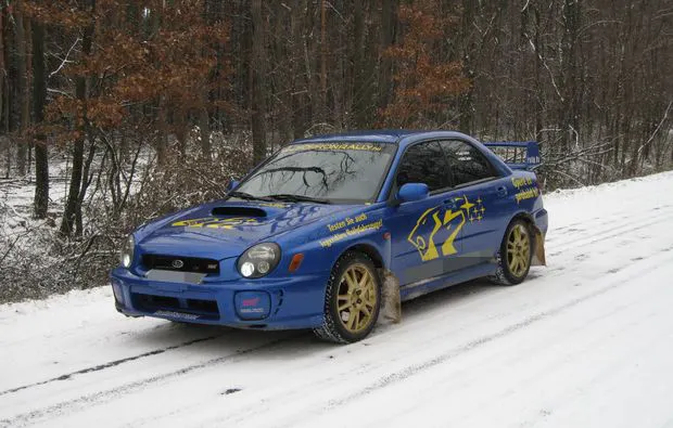 Rallye fahren in der Nähe von Sopron (Subaru Impreza STI - 10 Rdn) - 6