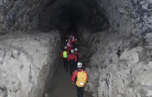 Höhlentrekking  Schrägstollen (mittel) Haiming - 7