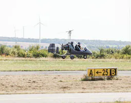 Tragschrauber-Rundflug Wallerfangen- Düren (15 Min.) - 6