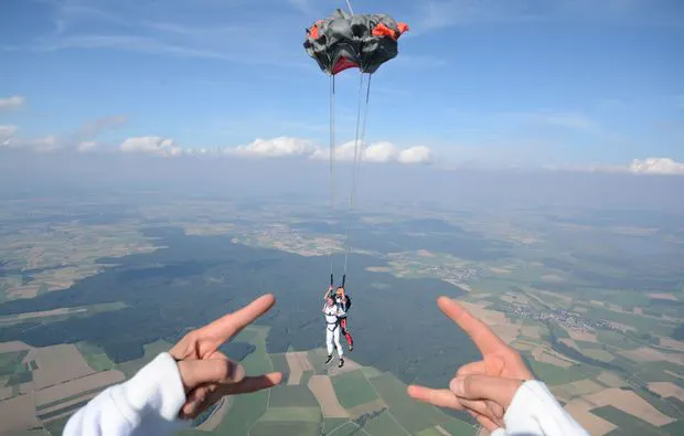 Fallschirm Tandemsprung Bad Saulgau - 5