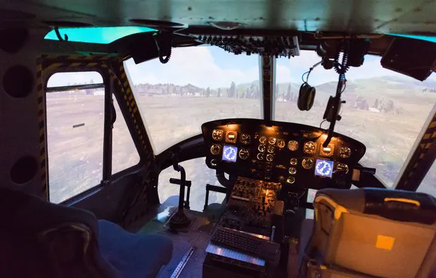 Hubschrauber-Simulator Bell UH 1 München-Haar (120 Min.) - 5