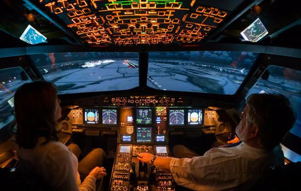 Flugsimulator Airbus A320 Dresden (45 Min.) - 2