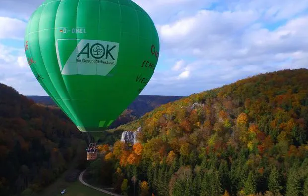 Romantische Ballonfahrt Schwäbische Alb-Augsburg für 2 - 6