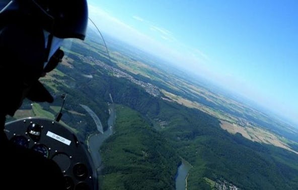 Tragschrauber-Rundflug Wallerfangen- Düren (60 Min.)