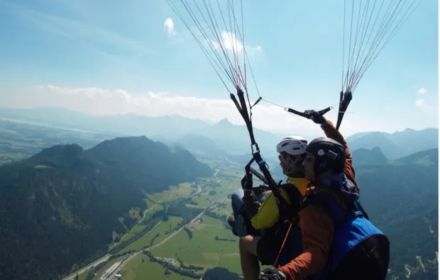 Gleitschirm Tandemflug Marktoberdorf - 6