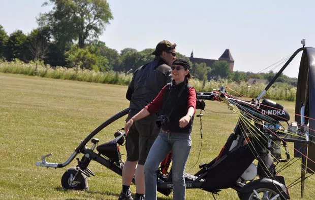 Motorgleitschirm-Rundflug Hörsten (45 Min.) - 5