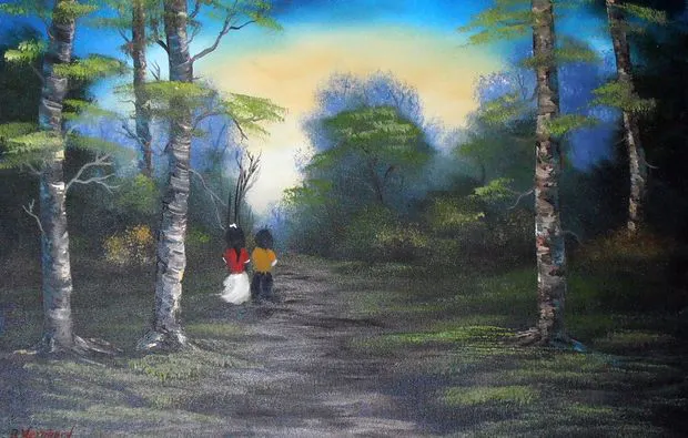 Bob Ross ® Malkurs Senden - 5