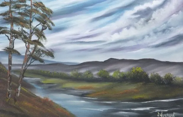 Bob Ross ® Malkurs Senden - 16