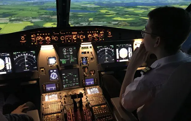 Flugsimulator Airbus A320 Markranstädt (30 Min.) - 8