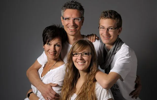 Familien-Fotoshooting Bielefeld für 6 - 1